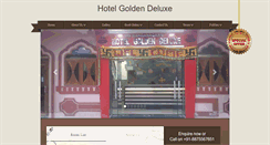 Desktop Screenshot of hotelgoldendelux.com